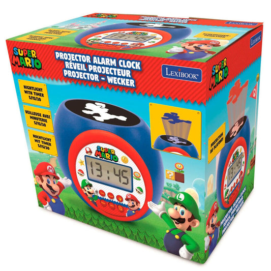 Reloj despertador Super Mario Bros   LEXIBOOK
