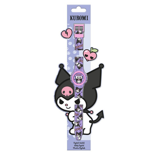Reloj digital Kuromi Hello Kitty  