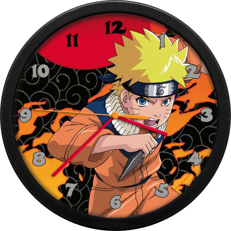 Reloj pared Naruto Shippuden   KIDS LICENSING