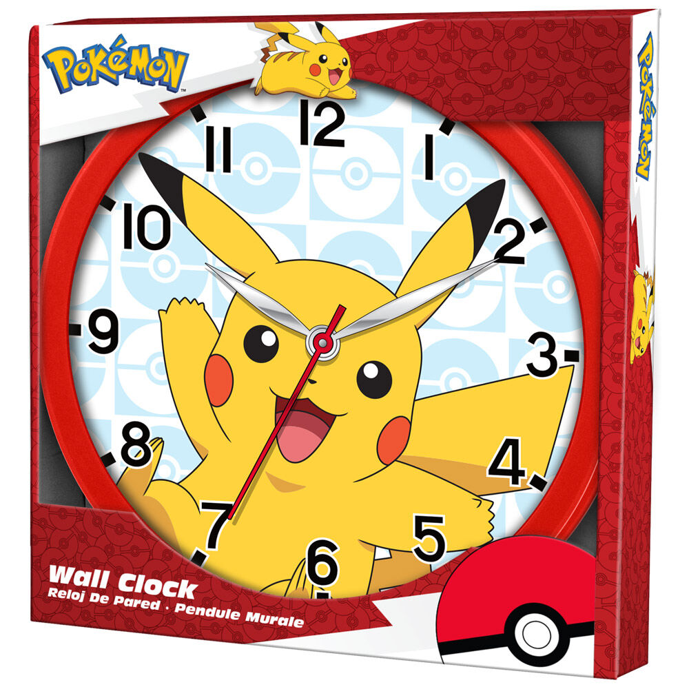 Reloj pared Pokemon   KIDS LICENSING