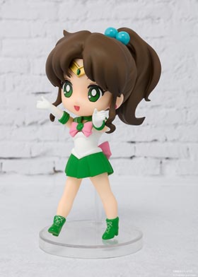 SAILOR JUPITER FIG. 9 CM SAILOR MOON FIGUARTS MINI RE-ISSUE   TAMASHII NATIONS