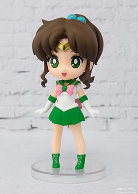 SAILOR JUPITER FIG. 9 CM SAILOR MOON FIGUARTS MINI RE-ISSUE   TAMASHII NATIONS