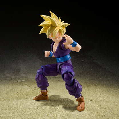 SUPER SAIYAN SON GOHAN THE WARRIOR WHO SURPASSED GOKU FIGURA 11 CM DRAGON BALL Z SH FIGUARTS RE-RUN   TAMASHII NATIONS