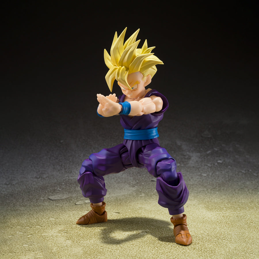 SUPER SAIYAN SON GOHAN THE WARRIOR WHO SURPASSED GOKU FIGURA 11 CM DRAGON BALL Z SH FIGUARTS RE-RUN   TAMASHII NATIONS