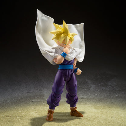 SUPER SAIYAN SON GOHAN THE WARRIOR WHO SURPASSED GOKU FIGURA 11 CM DRAGON BALL Z SH FIGUARTS RE-RUN   TAMASHII NATIONS