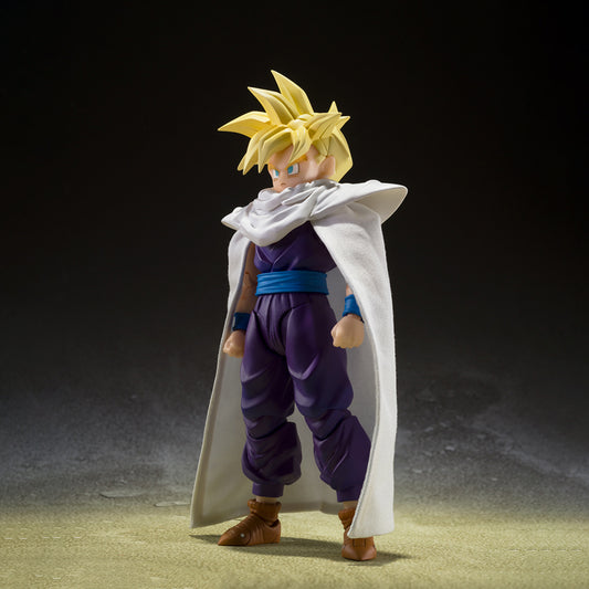 SUPER SAIYAN SON GOHAN THE WARRIOR WHO SURPASSED GOKU FIGURA 11 CM DRAGON BALL Z SH FIGUARTS RE-RUN  