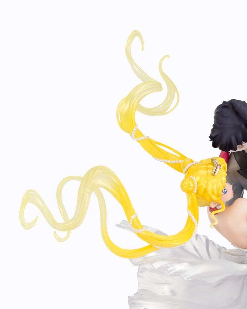 Sailor Moon Estatua FiguartsZERO Chouette Usagi & Tuxedo Mask Moonlight Glow Edition 24 cm  