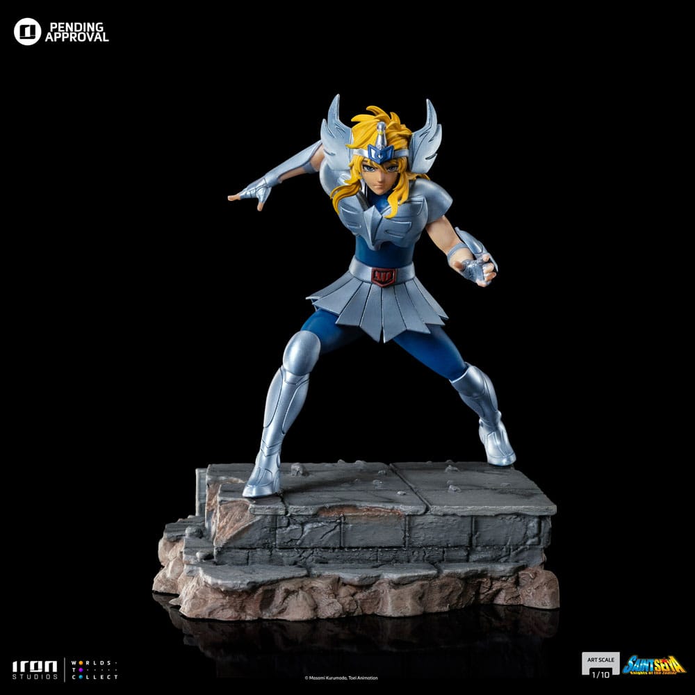 Saint Seiya Estatua 1/10 Art Scale Cygnus Hyoga 19 cm   Iron Studios