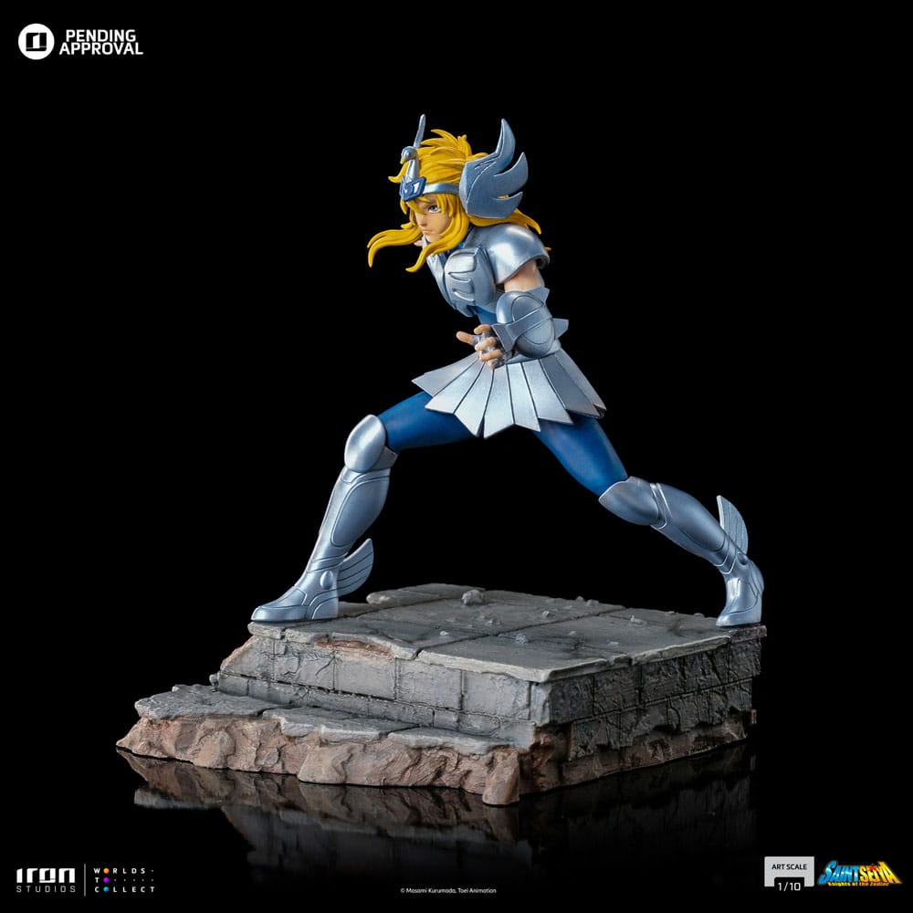 Saint Seiya Estatua 1/10 Art Scale Cygnus Hyoga 19 cm   Iron Studios