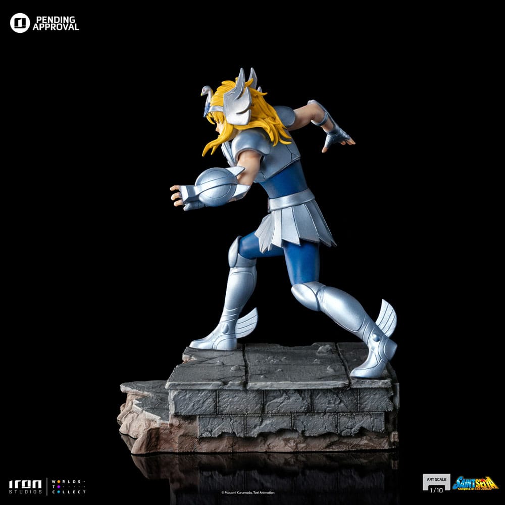 Saint Seiya Estatua 1/10 Art Scale Cygnus Hyoga 19 cm   Iron Studios