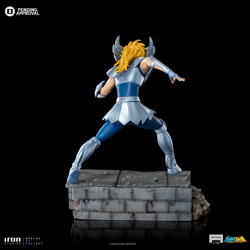 Saint Seiya Estatua 1/10 Art Scale Cygnus Hyoga 19 cm   Iron Studios