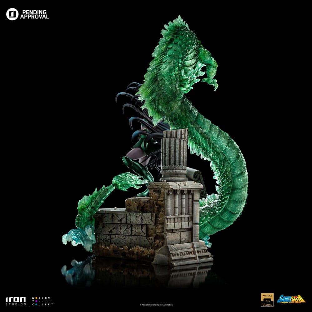 Saint Seiya Estatua 1/10 Deluxe Art Scale Dragon Shiryu 38 cm   Iron Studios