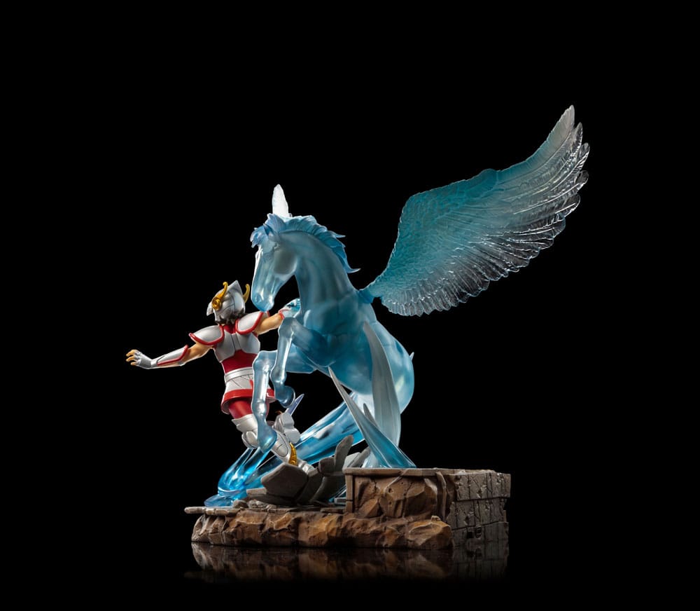 Saint Seiya Estatua 1/10 Deluxe Art Scale Pegasus Seiya 28 cm   Iron Studios