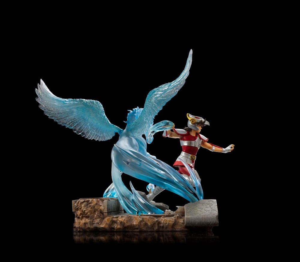 Saint Seiya Estatua 1/10 Deluxe Art Scale Pegasus Seiya 28 cm   Iron Studios