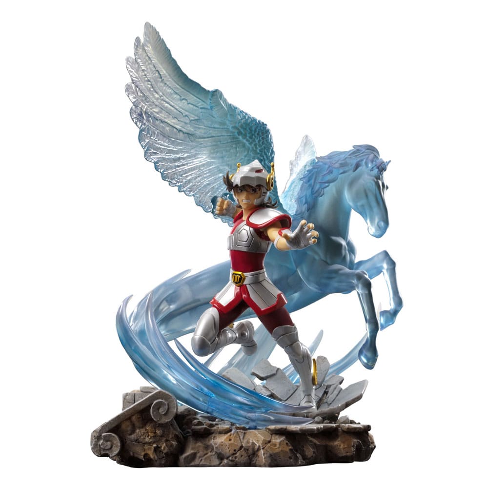 Saint Seiya Estatua 1/10 Deluxe Art Scale Pegasus Seiya 28 cm   Iron Studios