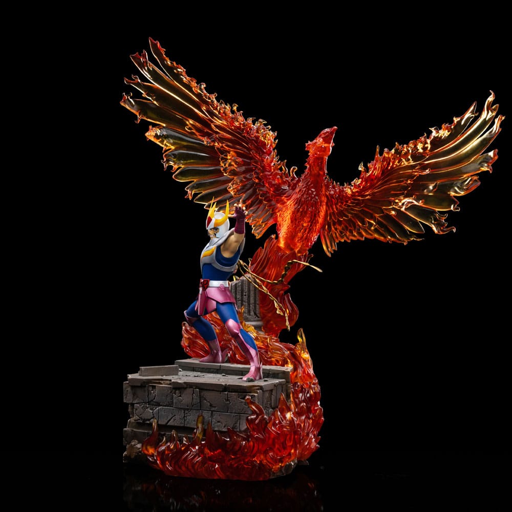 Saint Seiya Estatua 1/10 Deluxe Art Scale Phoenix Ikki 41 cm   Iron Studios