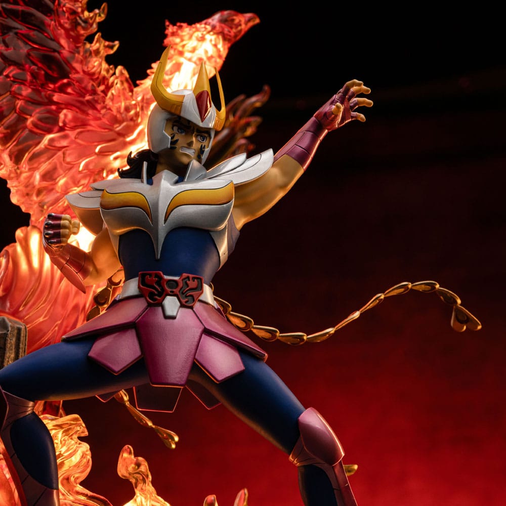 Saint Seiya Estatua 1/10 Deluxe Art Scale Phoenix Ikki 41 cm   Iron Studios
