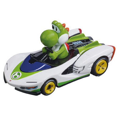 Set 2 coches Pull Speed Mario + Yoshi Mario Kart   CARRERA