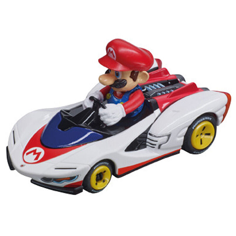 Set 2 coches Pull Speed Mario + Yoshi Mario Kart   CARRERA