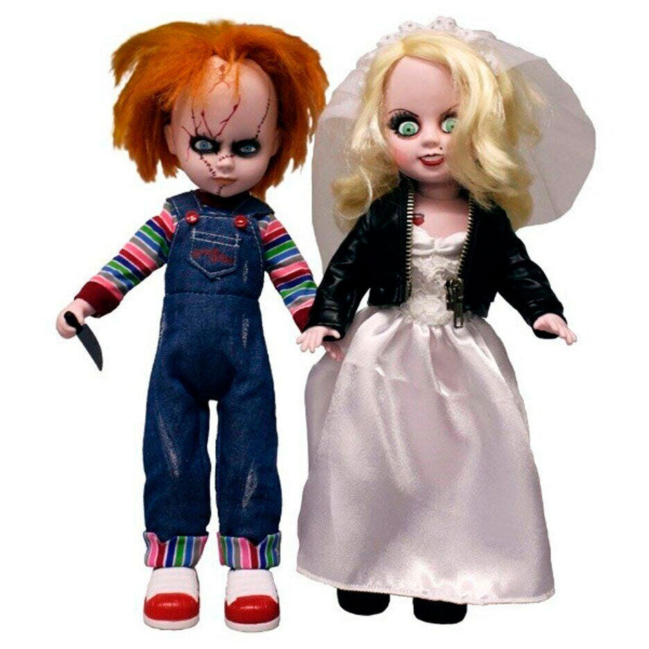 Set 2 muñecos Chucky and Tifanny Living Dead Dolls 25cm   MEZCO TOYZ