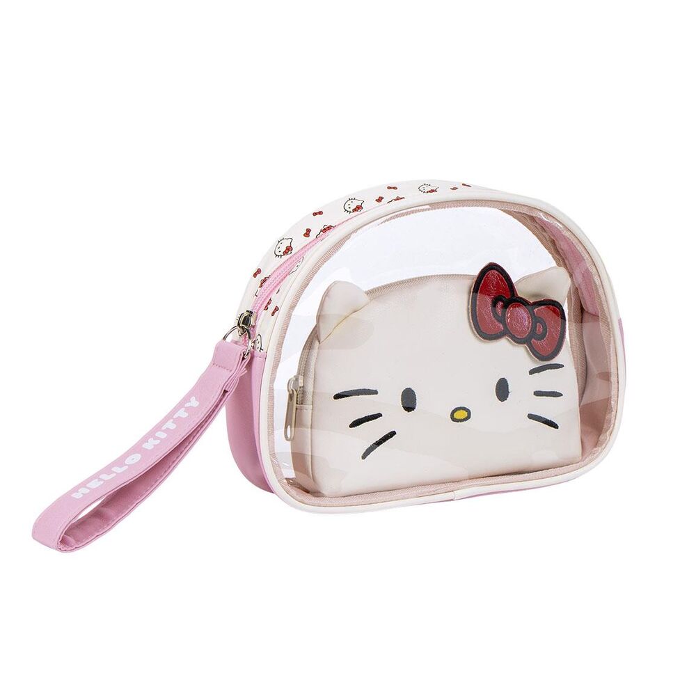 Set 2 neceseres aseo viaje Hello Kitty   CERDÁ