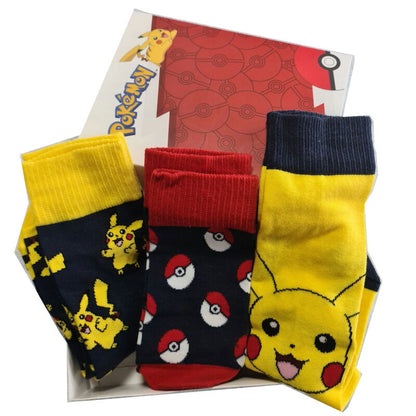 Set 3 calcetines Pokemon adulto surtido   NINTENDO