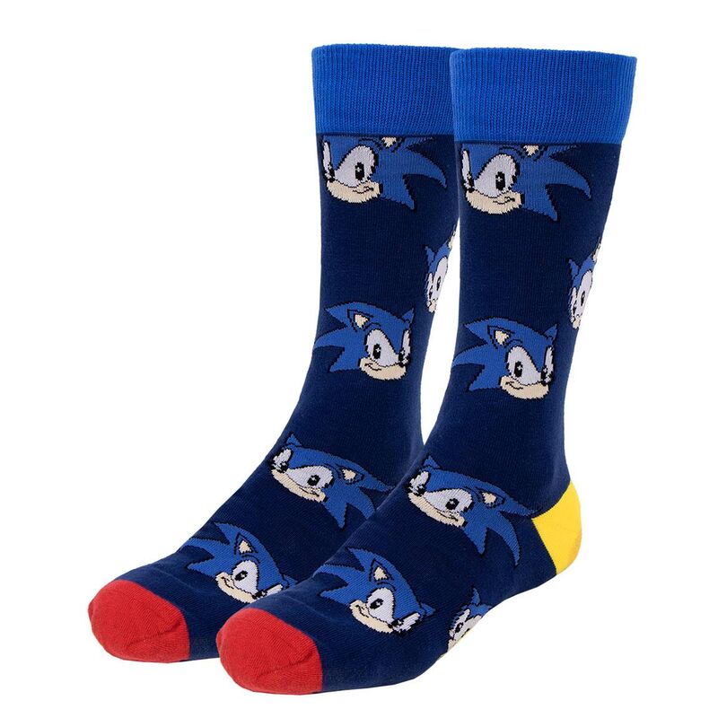 Set 3 calcetines Sonic the Hedgehog adulto   CERDÁ