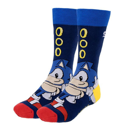 Set 3 calcetines Sonic the Hedgehog adulto   CERDÁ