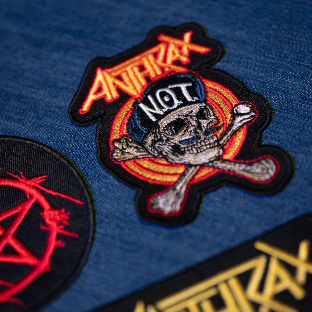 Set 3 parches Anthrax   ERIK