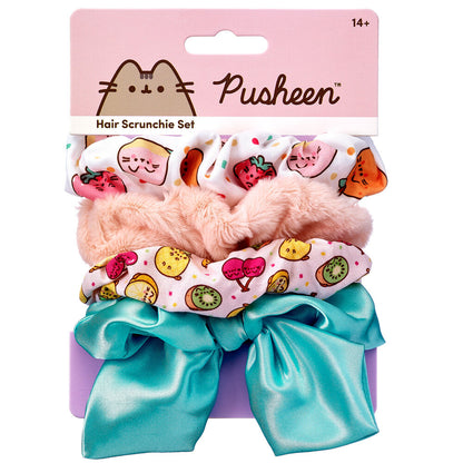 Set 4 coleteros pelo Pusheen   THE CARAT SHOP