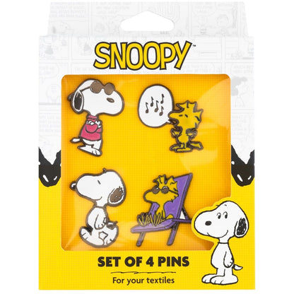 Set 4 pins Snoopy   ERIK