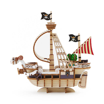 Set Montaje Going Merry Wa-Gu-Mi One Piece 88pzs  
