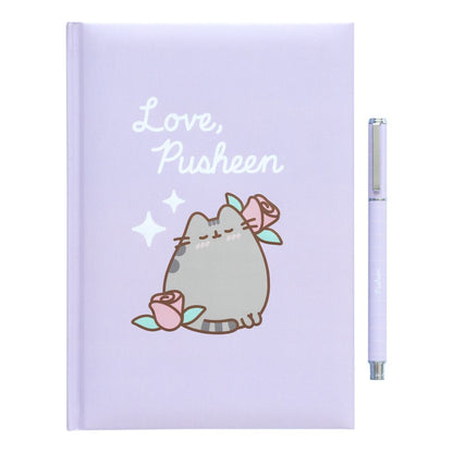 Set cuaderno A5 premium + boligrafo Pusheen Moments   ERIK
