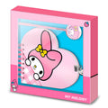 Set diario + boligrafo My Melody Hello Kitty   KARACTERMANIA