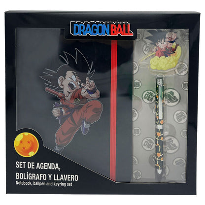 Set diario + boligrafo + llavero Dragon Ball  