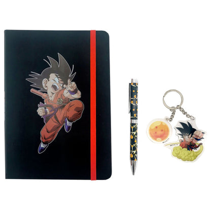 Set diario + boligrafo + llavero Dragon Ball  