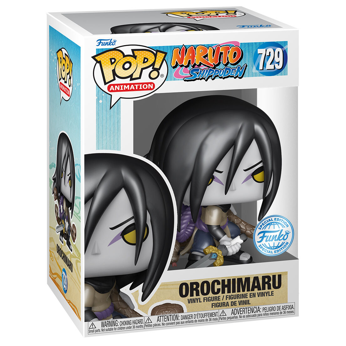 Set figura POP & Tee Naruto Shippuden Orochimaru  