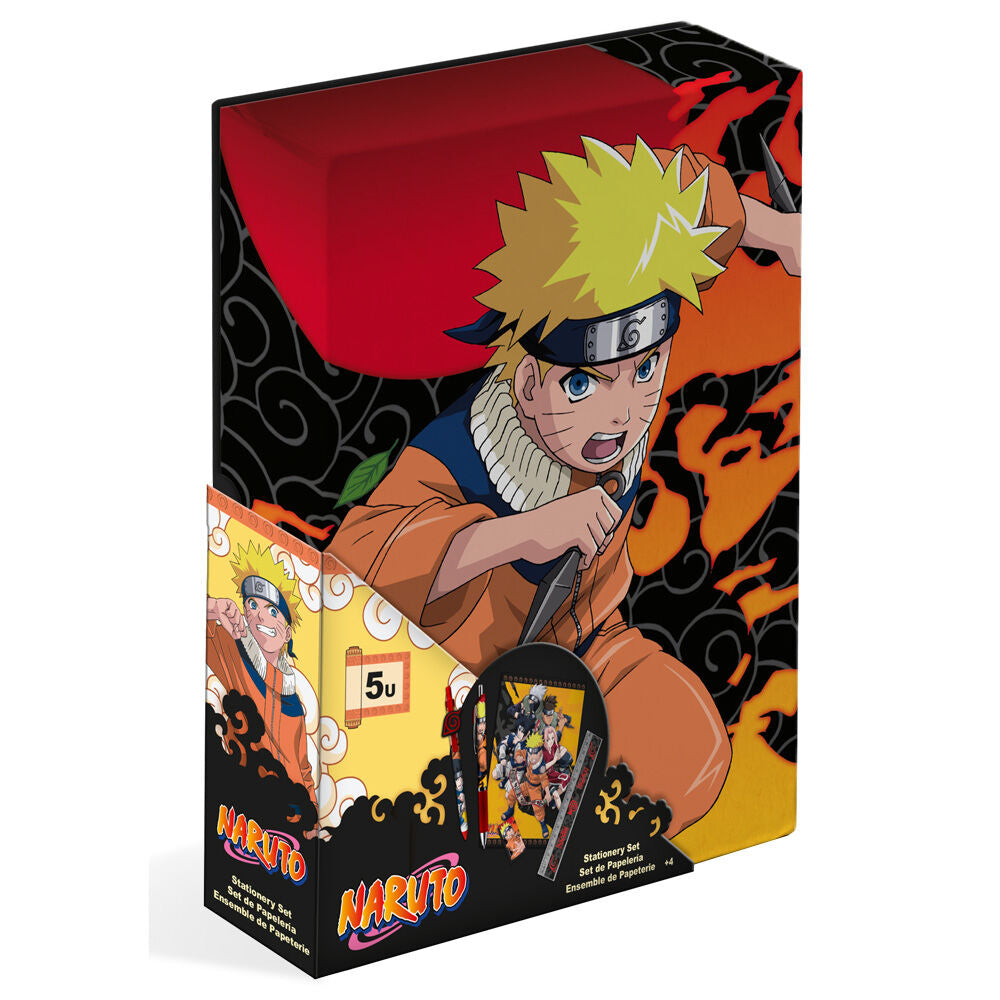 Set papeleria Naruto Shippuden 5pzs   KIDS LICENSING