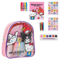 Set papeleria mochila Hello Kitty   CERDÁ