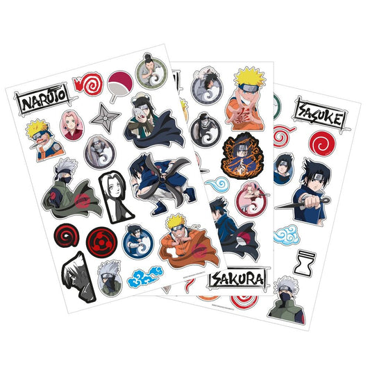 Set pegatinas removibles Naruto Shippuden  