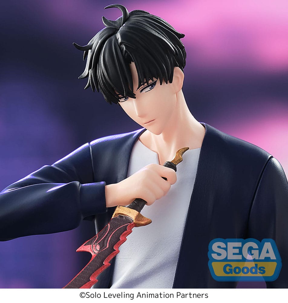 Solo Leveling Estatua PVC XrossLink Sung Jinwoo 18 cm   SEGA