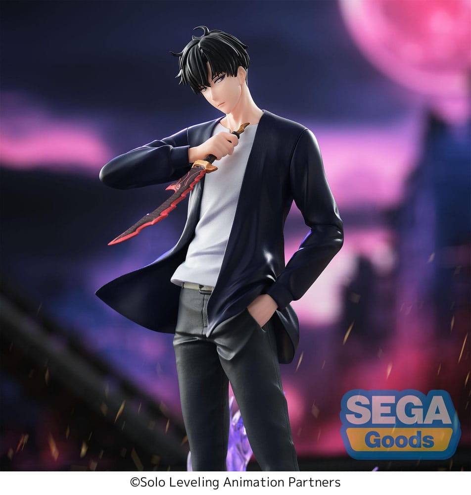 Solo Leveling Estatua PVC XrossLink Sung Jinwoo 18 cm   SEGA