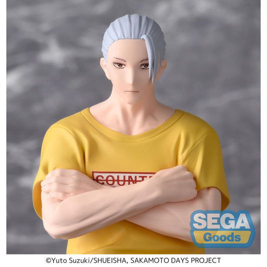 TARO SAKAMOTO VERSION SERIUS FIGURA 14 CM SAKAMOTO DAYS PM PERCHING  