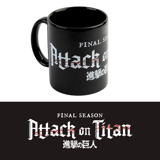 TAZA ATTACK ON TITAN - LOGO   GRUPO ERIK