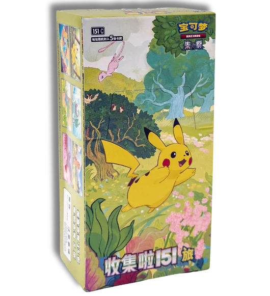 TCG Pokémon Caja de 15 Sobres de Collect 151 Journey (151 C) Chino 2025   Pokémon TCG