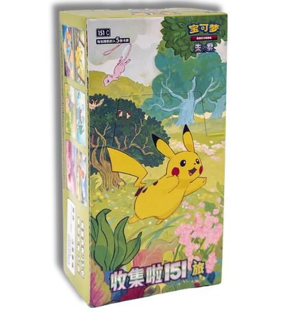 TCG Pokémon Caja de 15 Sobres de Collect 151 Journey (151 C) Chino 2025   Pokémon TCG