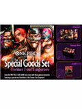 Tapete y Caja de Mazo FORMER FOUR EMPERORS One Piece Card Game Bandai   One piece Card Game