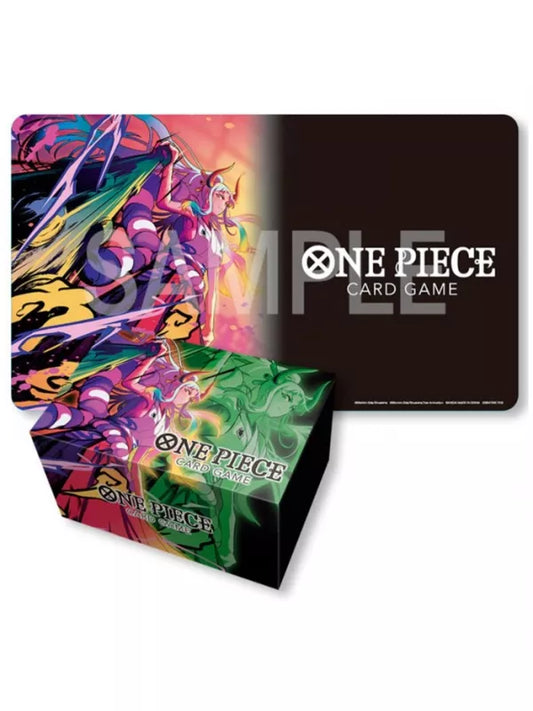Tapete y Caja de Mazo Playmat and Card Case Yamato One Piece Card Game Bandai  