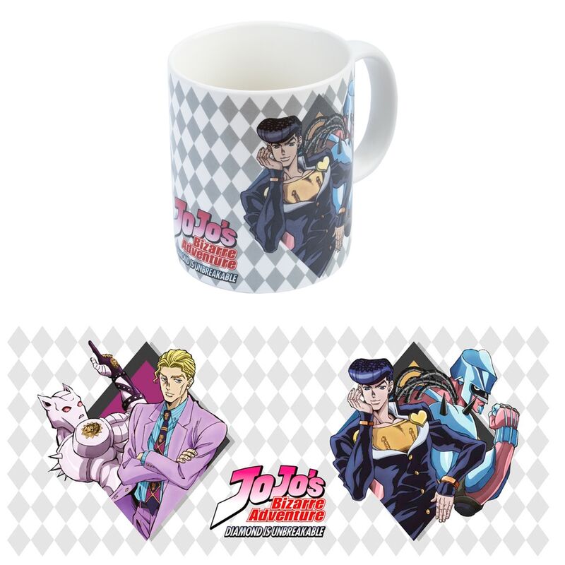 Taza Diamond Is Unbreakable Jojos Bizarre Adventure 350ml   ERIK