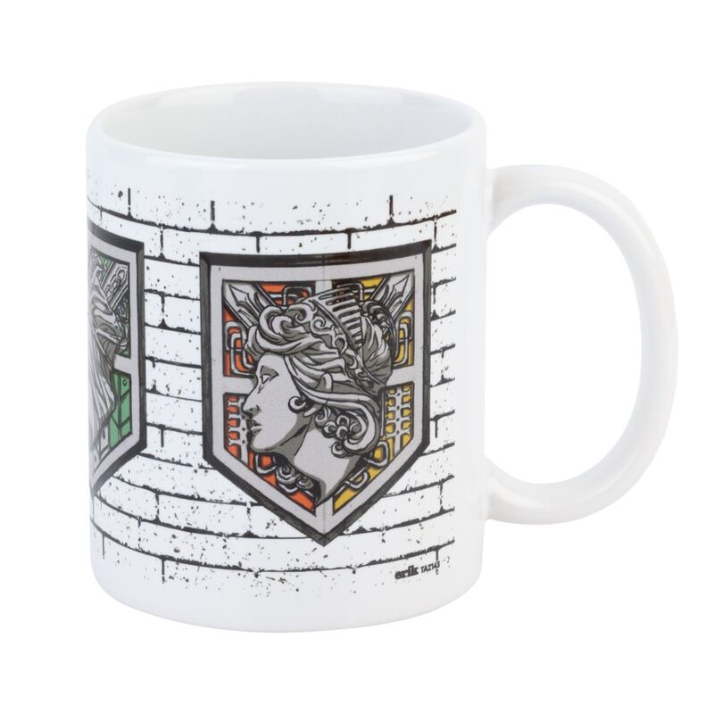 Taza Emblemas Muros Attack On Titan 350ml   ERIK